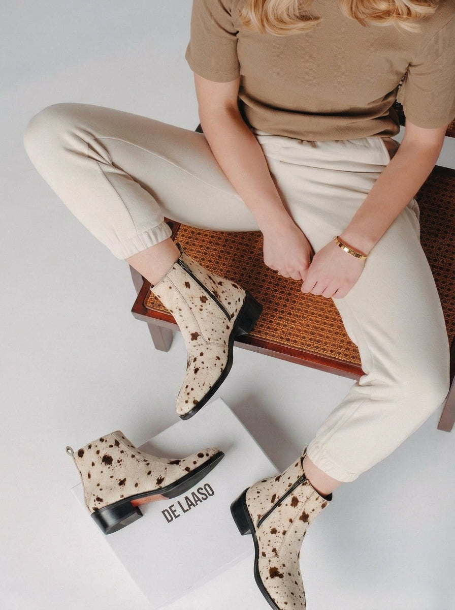 Ponyhair boots