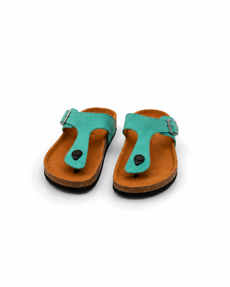 Suede Cork Sandal