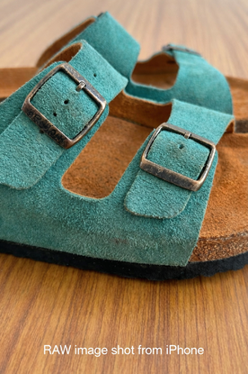 Mint green slides