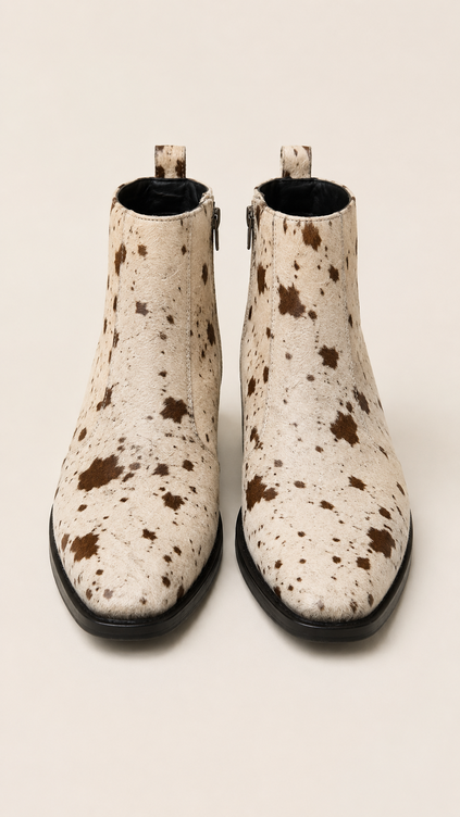 Ponyhair boots