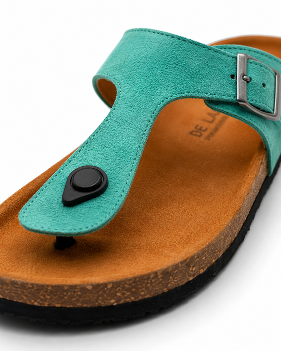 Suede Cork Sandal