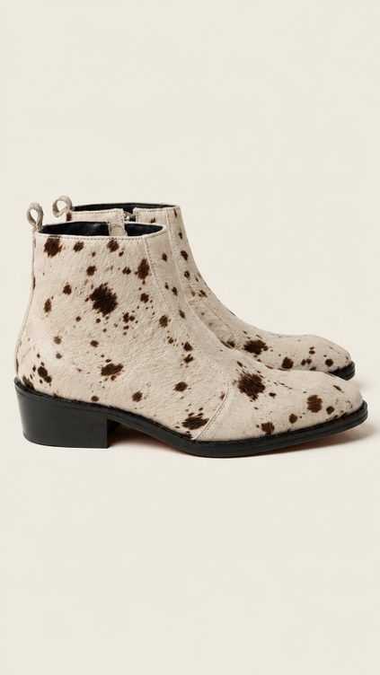 Ponyhair boots