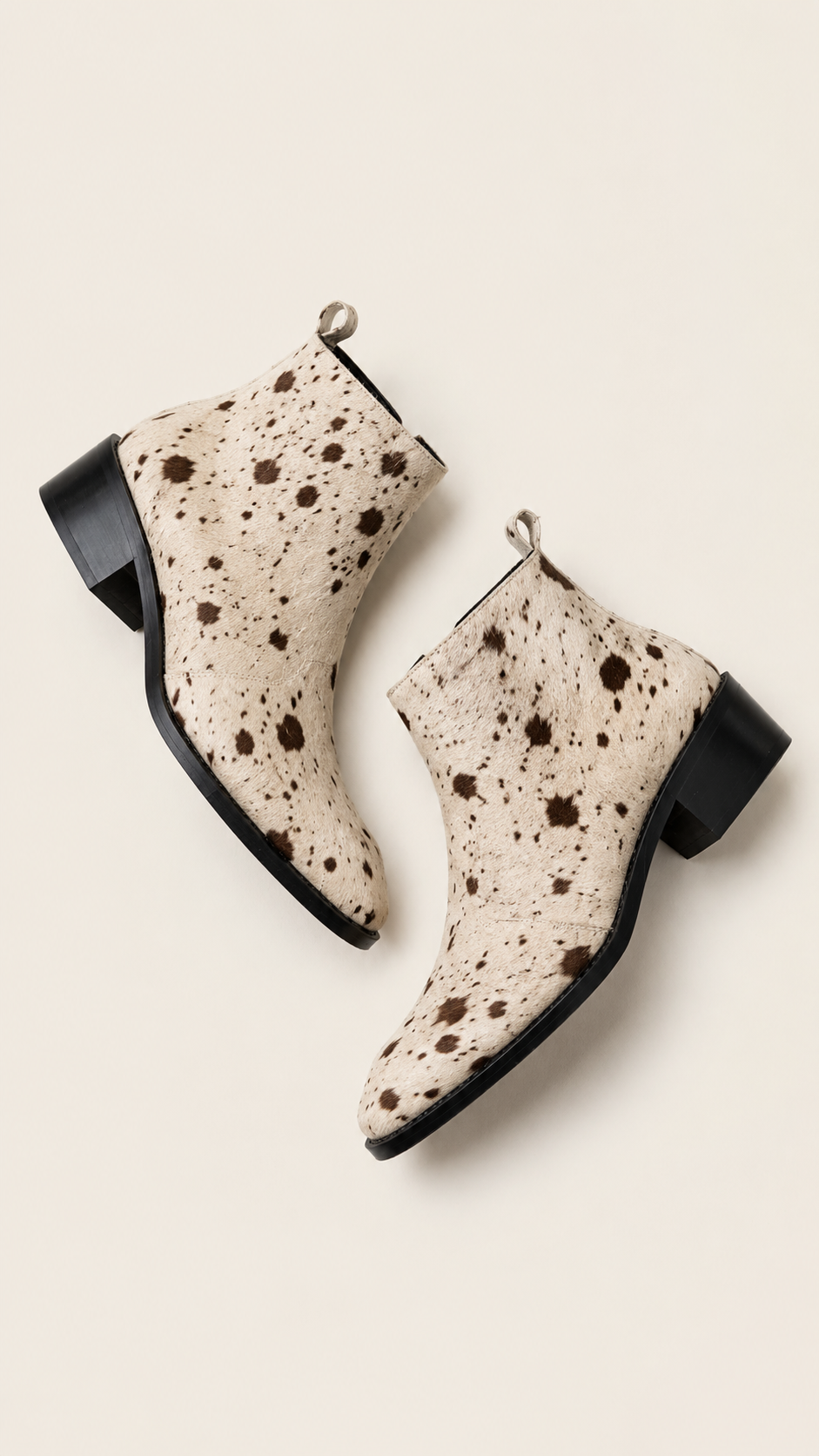 Ponyhair boots